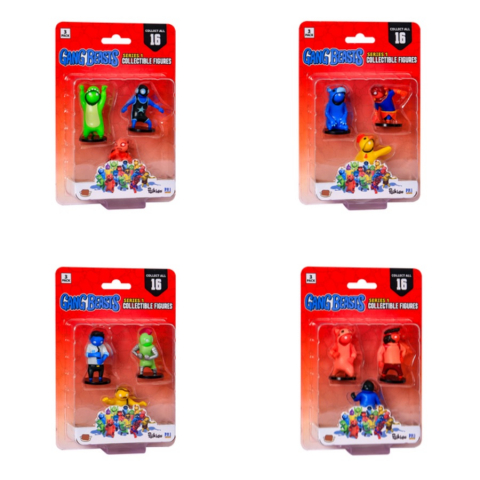 Jucării și Jocuri pentru copii - Gang Beasts - Set 3 figurine blister varsta 7-9 ani ,9-12 ani ,12-14 ani ,14-18 ani ,18+, Baieti