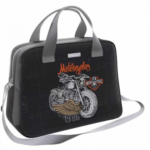 Ghiozdane Scoala, Rucsacuri si Genti - Geanta de Umar Erichkrause cu Doua Manere 21 L Motor, 30 x 43 x 2 cm