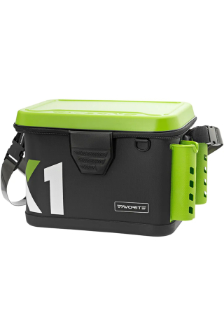 Huse pentru lansete - Geanta Favorite Bakkan X1 BKN1-20M 20L Black Lime 36 x 23 x 28cm