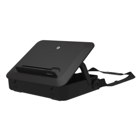 Articole pentru birou - Geanta laptop cu suport ergonomic inclus negru breyta