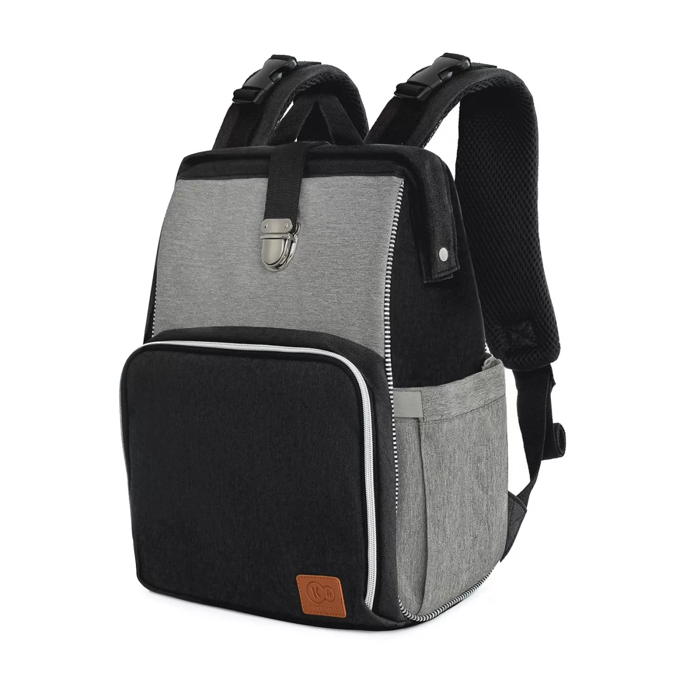 Carucioare, articole transport - Geanta multifunctionala mamici kinderkraft molly, black, varsta de la 0 luni la +15 ani
