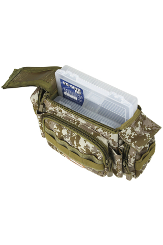 Geanta PROX VC101G Digi-Camo Waist Bag Green Green Camo [3]