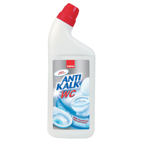 Detergenti si Curatenie - Gel concentrat anticalcar toaleta 750ml sano