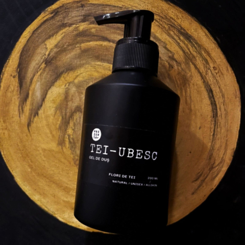 Cosmetice naturale - Gel de duș hidratant cu tei - 200ml