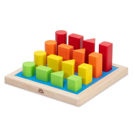 Jucării și Jocuri pentru copii - Geo Shape, forme geometrice de sortat, Wonderworld