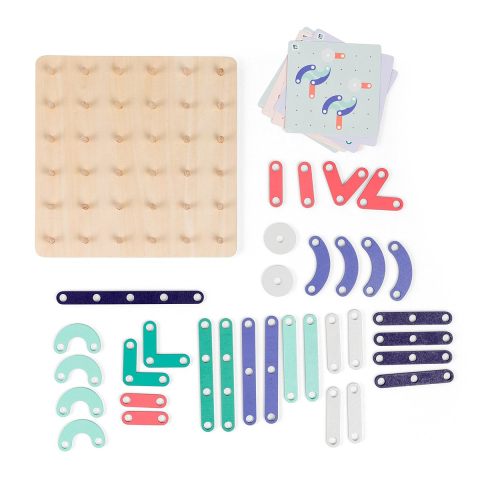 Geoplank, joc creativ din lemn, copii varsta 4-10 ani [3]