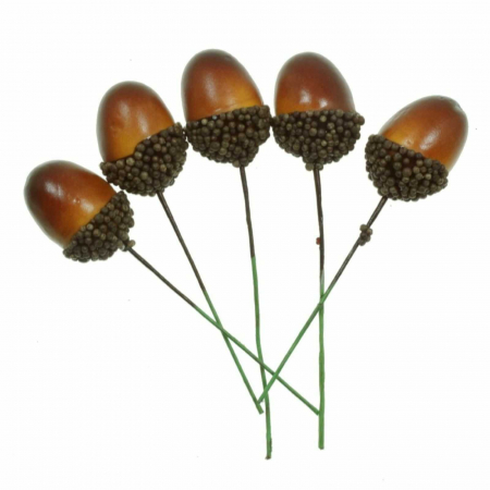 Lichidare stoc - Totul la 9.90 Lei - Ghinda cu Tija, Accesorii Craft Copii - Micostore.ro