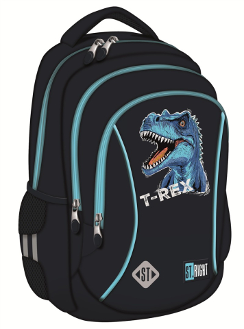 Rechizite Școlare - Ghiozdan cl 0 bp-26 blue t-rex st.right majewski