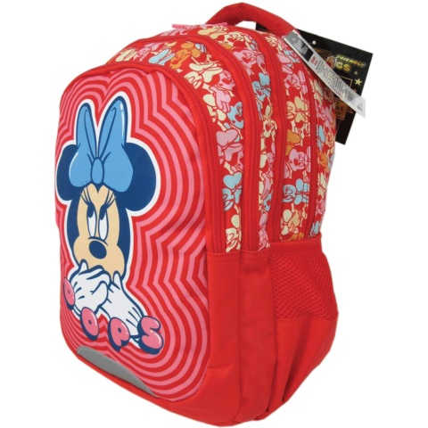 Ghiozdan clasa 0 minnie mouse rosu oops 3 fermoare pigna [1]
