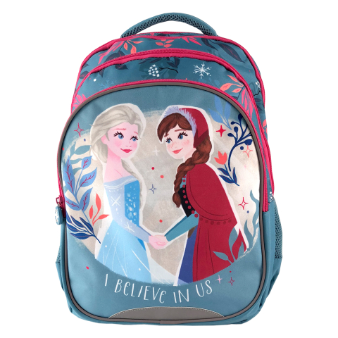 Rechizite Școlare - Ghiozdan clasele i-iv frozen abastru pal pigna