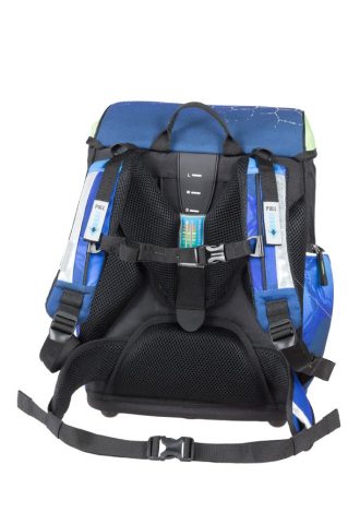Ghiozdan fotbal smart albastru+etui, sac sport,cut.pt carti schn [2]