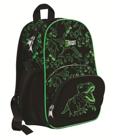 Rechizite Școlare - Ghiozdan gradinita bp-70 reflective t-rex st.right majewski