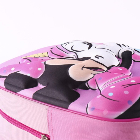 Rechizite Școlare - Ghiozdan gradinita Cerda 3D Minnie, 25x31x10cm, 133776