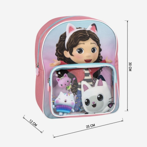 Ghiozdan gradinita Cerda Gabbys Dollhouse, 25x30x12cm, 509700 [3]