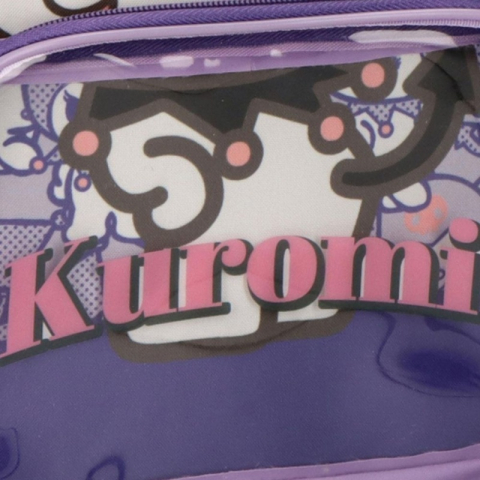 Ghiozdan gradinita Cerda Kuromi, 25cm, 2 compartiment, 25x30x12cm, 629408 [4]