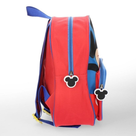 Ghiozdan gradinita Cerda Mickey, 25cm, 2 compartiment, 25x30x12cm, 677416 [2]