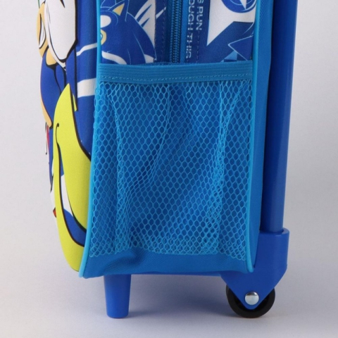 Ghiozdan gradinita Cerda Sonic 3D, 25cm, 1 compartiment, tip troller, 25x30x12cm, 629941 [5]