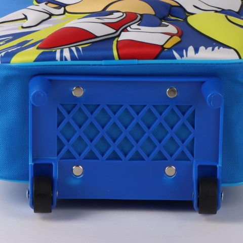 Ghiozdan gradinita Cerda Sonic 3D, 25cm, 1 compartiment, tip troller, 25x30x12cm, 629941 [3]
