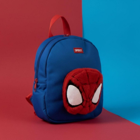 Ghiozdan gradinita Cerda Spidey, 19cm, 1 compartiment, 19x20x6cm, 628814 [5]