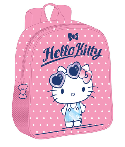 Rechizite Școlare - Ghiozdan gradinita hello kitty dots roz pigna