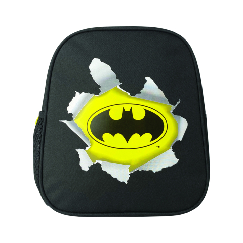 Rechizite Școlare - Ghiozdan gradinita mini batman negru-alb pigna