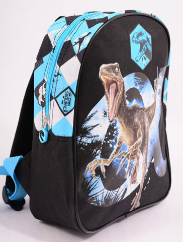 Ghiozdan gradinita mini jurassic world negru albastru pigna [3]