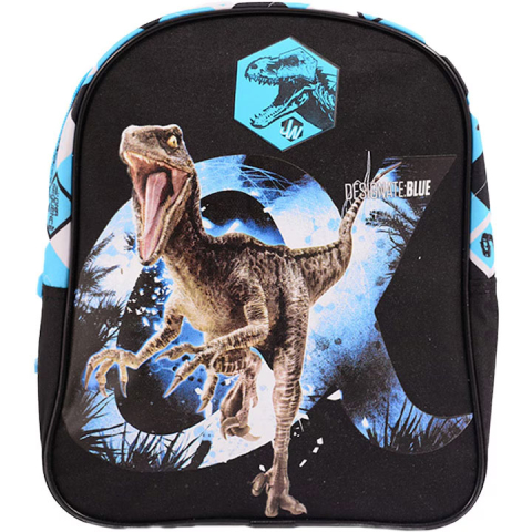 Rechizite Școlare - Ghiozdan gradinita mini jurassic world negru albastru pigna