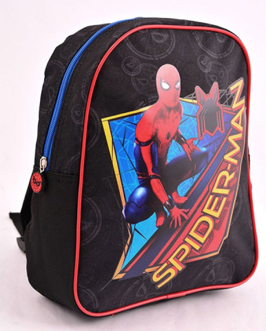 Ghiozdan gradinita mini spiderman negru pigna [1]