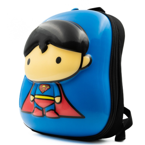 Ghiozdan gradinita Ridaz DC Justice League Superman, 35cm, 1 compartiment, 3D, albastru, 91104W [1]