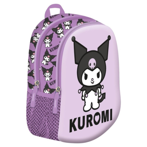 Ghiozdan gradinita St.Majewski Kuromi Violet, 30cm, 2 compartimente, D6, 694141 [2]