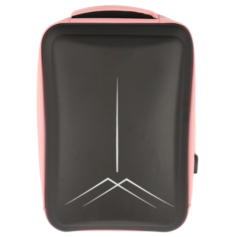 Rechizite Școlare - Ghiozdan laptop pink it roz-negru 41 x 29 x 14 cm pigna