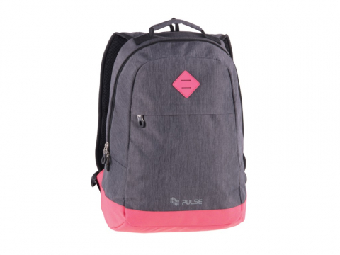 Ghiozdane Scoala, Rucsacuri si Genti - Ghiozdan Pulse Bicolor Dark Gray Pink 122251