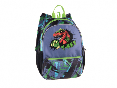 Ghiozdane Scoala, Rucsacuri si Genti - Ghiozdan rezistent pentru clasa pregatitoare, clasa 1, clasa a 2 a, foarte usor, 0,36 kg,  Pulse Junior Dinozaur