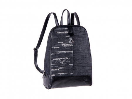Ghiozdane Scoala, Rucsacuri si Genti - Ghiozdan tip geanta, modern si de calitate, Pulse Modena Black Jeans