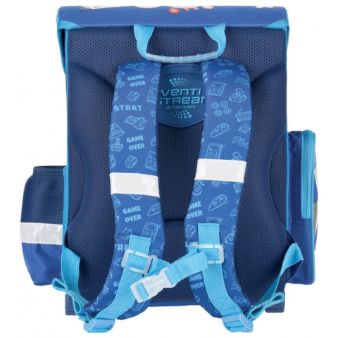 Ghiozdan St.Majewski Bambino Gamer, 1 compartiment, 3 buzunare, albastru, 629297 [4]