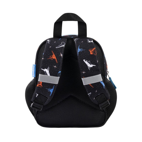 Ghiozdan St.Majewski Bambino Space, gradinita, 1 compartiment, 3 buzunare, negru, 650666 [2]