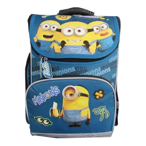 Ghiozdan St.Majewski Minions, 37 cm, rigid, albastru, 644139 [1]