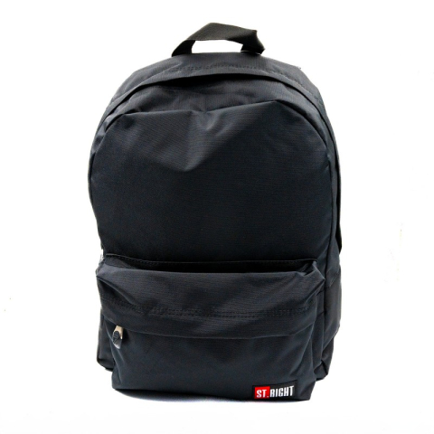 Ghiozdan St.Majewski St.Right, 40cm, 2 compartimente, negru, 674631 [2]