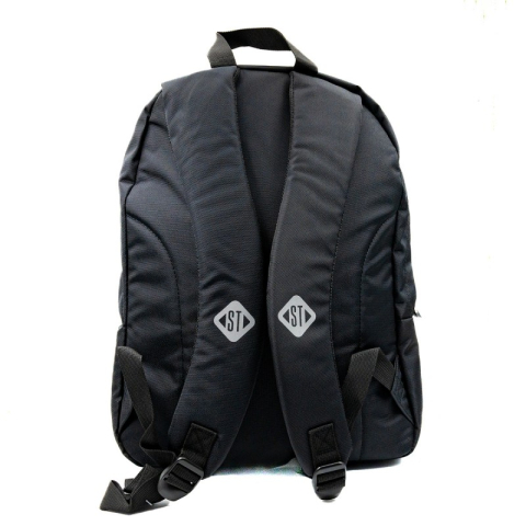 Ghiozdan St.Majewski St.Right, 40cm, 2 compartimente, negru, 674631 [1]