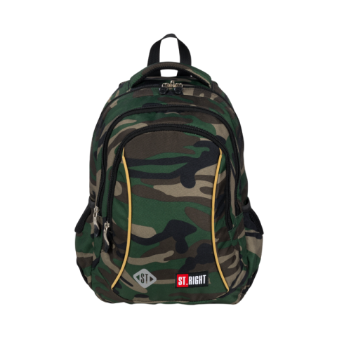 Ghiozdan St.Majewski St.Right Army Moro, 3 compartimente, 2 buzunare, kaki camuflaj, 622984 [1]