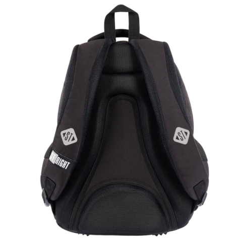 Ghiozdan St.Majewski St.Right Black Cats, 42cm, 4 compartimente, negru [2]