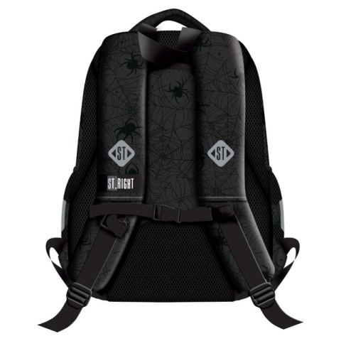 Ghiozdan St.Majewski St.Right Spider Web BP26, 39cm, 3 compartimente, 667398 [1]