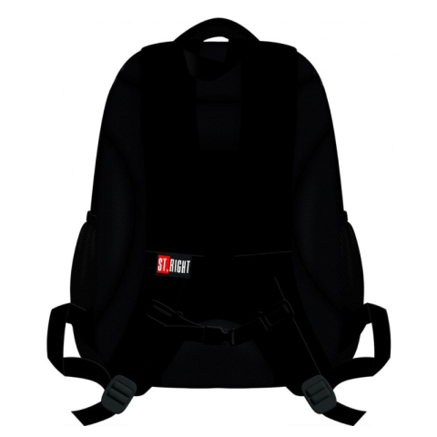 Ghiozdan St.Majewski St. Right St. Black, 42cm, 4 compartimente, BP05, 674594 [1]