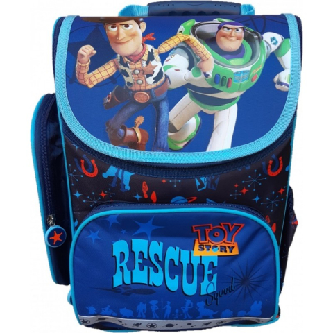 Ghiozdan St.Majewski Toy Story 4, 1 compartiment, 3 buzunare, bleumarin, 207204 [5]