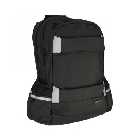 Ghiozdan Starpak Black, 45cm, 2 compartimente, negru, 517376 [1]
