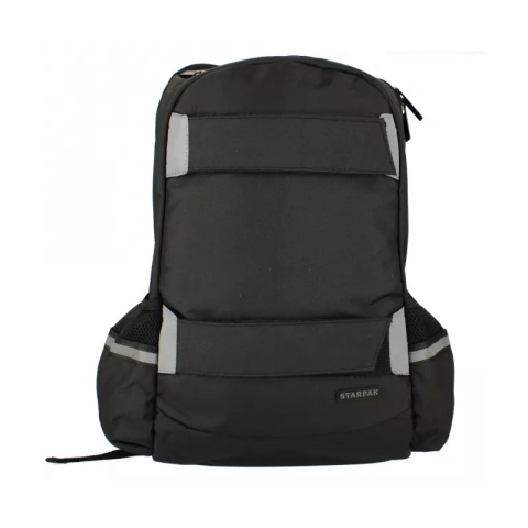 Rechizite Școlare - Ghiozdan Starpak Black, 45cm, 2 compartimente, negru, 517376