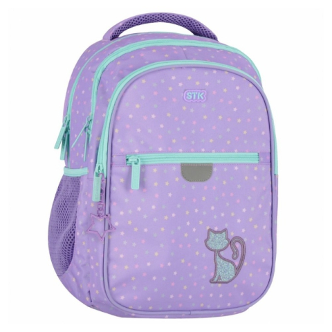 Rechizite Școlare - Ghiozdan Starpak Glitter Cat, 40cm, 40x29x20cm, 576219
