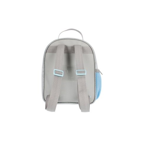 Ghiozdan Starpak Kitty, 1 compartiment, 3 buzunare, gri cu bleu, 485895 [3]