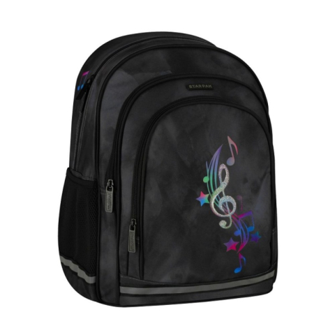 Rechizite Școlare - Ghiozdan Starpak Music, 40cm, 40x29x20cm, 533952