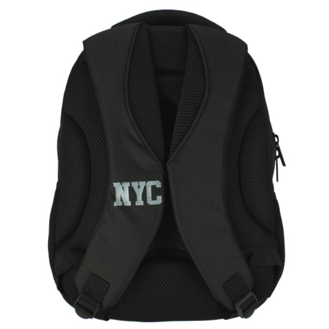 Ghiozdan Starpak NYC, 43cm, 3 compartimente, negru, 507341 [2]